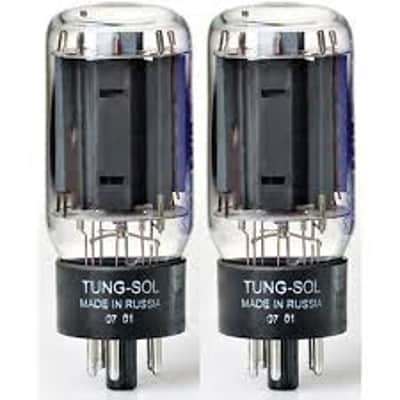 Tung-Sol 6L6GC "STR" Power Tube, Matched Pair. Brand New with FREE 24-Hour Burn-In! image 1