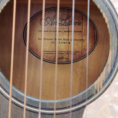 Art & Lutherie Roadhouse Parlor Q-Discrete 2010s - Denim Blue image 6