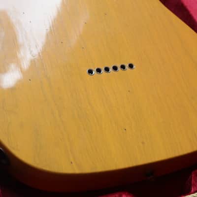 FENDER "Custom Shop 1951 Nocaster Journeyman Relic Aged Nocaster Blonde" HARDCASE, 3, 17 KG imagen 18