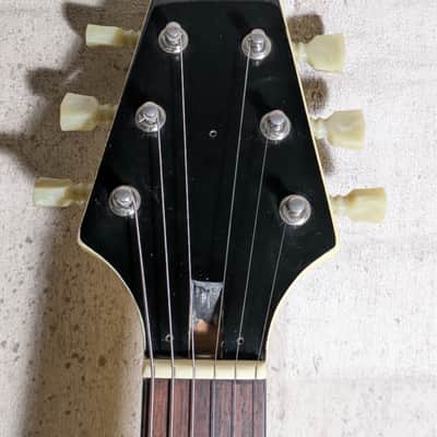 Aria Pro II Flying V FV-650D 1981 White Dimarzio Super Distortion image 7