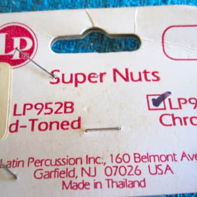 LP LP952 Bongo Conga Lug Tension Rod J-Hook Super Nut - NOS image 6
