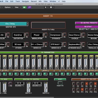 Virtual SOUND CANVAS editor / programmer - Roland SC-88 PRO / 88 / 55, etc - LOGIC v4 - X image 4