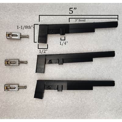 3 String Bender Kit for Lap Steel or Guitar - Hardtail Bridge Configuration image 1
