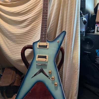 Dean ml electric guitar    see all details blue image 12
