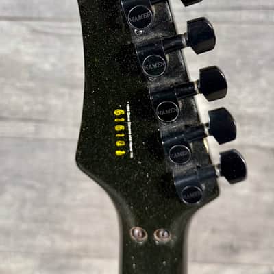 Hamer SS1 Steve Stevens USA 1986 - Black Sparkle image 13
