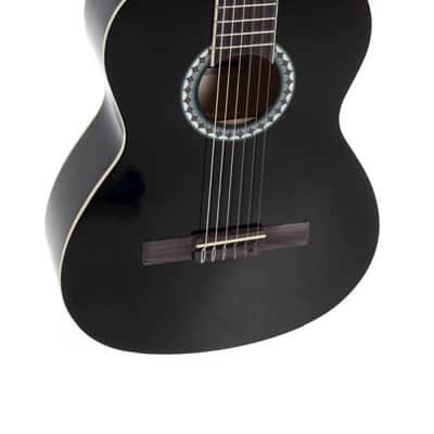 GEWA Basic Plus Classical Guitar 4/4 Black (PS510356) image 4