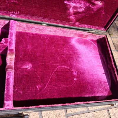 70's Gibson SG Hardshell Guitar Case - Black/Purple - Standard Custom Deluxe Junior Special image 6