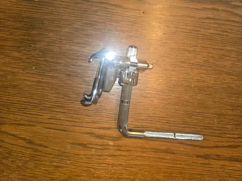 DW DWSM2141 Claw Hook Clamp Cowbell Mount with L-Arm image 1