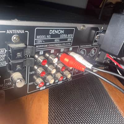 DENON UDRA-M10E Compact HiFi Amp 40W/Ch AM/FM great working order Japan Quality image 11