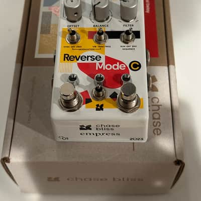 Chase Bliss Audio Reverse Mode C 2023 - White Graphic image 4