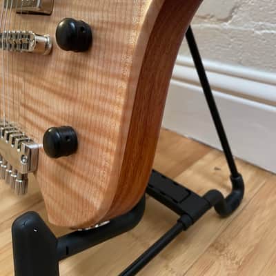 Forshage Orion Hollow Body 2023 - Flame Maple / Mahogany image 4