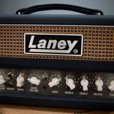 Laney L5 Studio 5w Tube Guitar Amp Head w/Cover + Footswitch - Preowned image 3