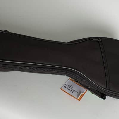 Bay State  Model 299 Piccolo Banjo,  c. 1895, black gig bag case. image 12
