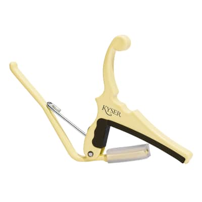 Kyser KGE OWA Fender Capodaster Olympic White - Capo image 2