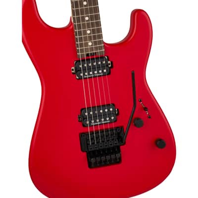 Charvel Pro-Mod San Dimas Style 1 HH FR RW Satin Ferrari Red - Electric Guitar image 3