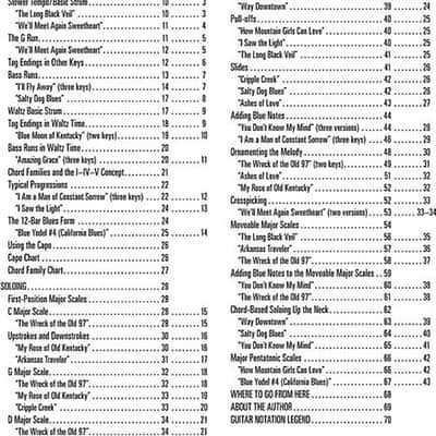 Hal Leonard Bluegrass Guitar Method - Learn to Play Rhythm and Lead Bluegrass Guitar with Step-by-Step Lessons and 18 Great Songs image 3