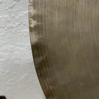 Zildjian 14" hi hat top cymbal vintage image 7