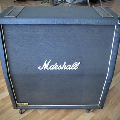 MARSHALL 1960A 4X12 Guitar Speaker Cabinet Clean Circa-2002-Black image 4