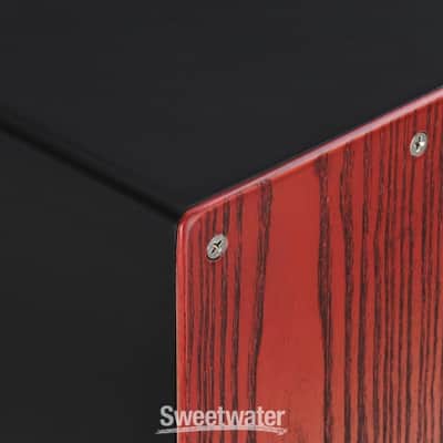 Meinl Percussion Headliner Series Snare Cajon - Tango Red Fade (MCAJ100BK-TRFd1) image 2