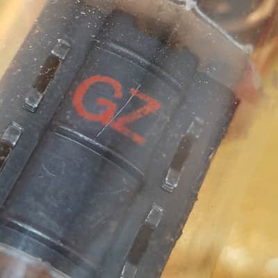 CBS 12BH7A tNOS AT1000 TESTED Balanced! PI Vacuum Tube black plate 12BH7 dual triode 1951-1959 image 8