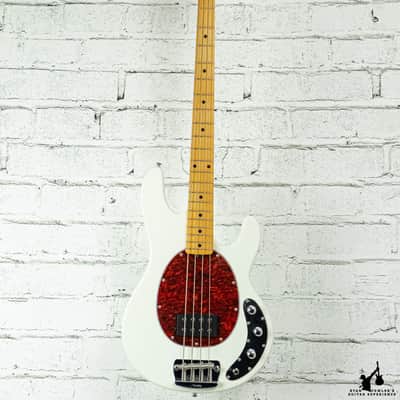 Sterling by Music Man StingRay Classic RAY24CA Bass Guitar - Olympic White image 3