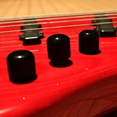 MOON JJ-5 Ash Jazz Bass PGM Transparent Red image 18
