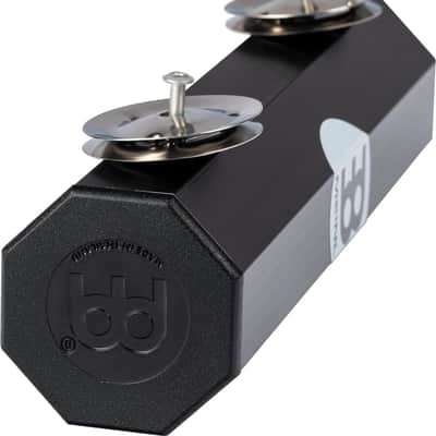 Octagonal Aluminum Jingle Shaker, Black image 3
