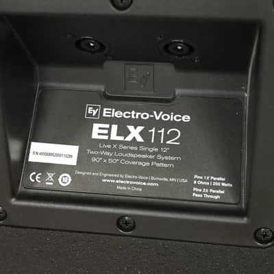 Electro-Voice (EV) ELX112 12" Passive Loudspeaker (PAIR) CG015CM image 5