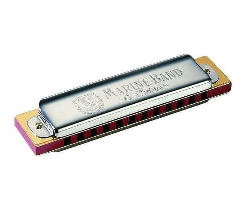 Hohner 364-D Marine Band 364/24 (12-Hole) Harmonica in Key of D image 1