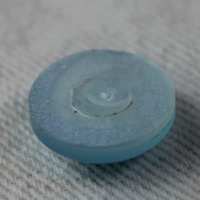 Dome Button Accordion Part - Teardrop Pearl Bass Flat Button 12.5mm x 4.7mm image 2