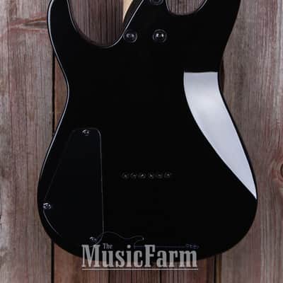 Jackson JS Series JS 1X Dinky Minion 24 Fret Electric Guitar Gloss Black Finish image 4