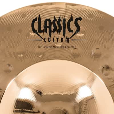 Meinl Classics Custom Extreme Metal 18" Big Bell Ride image 3