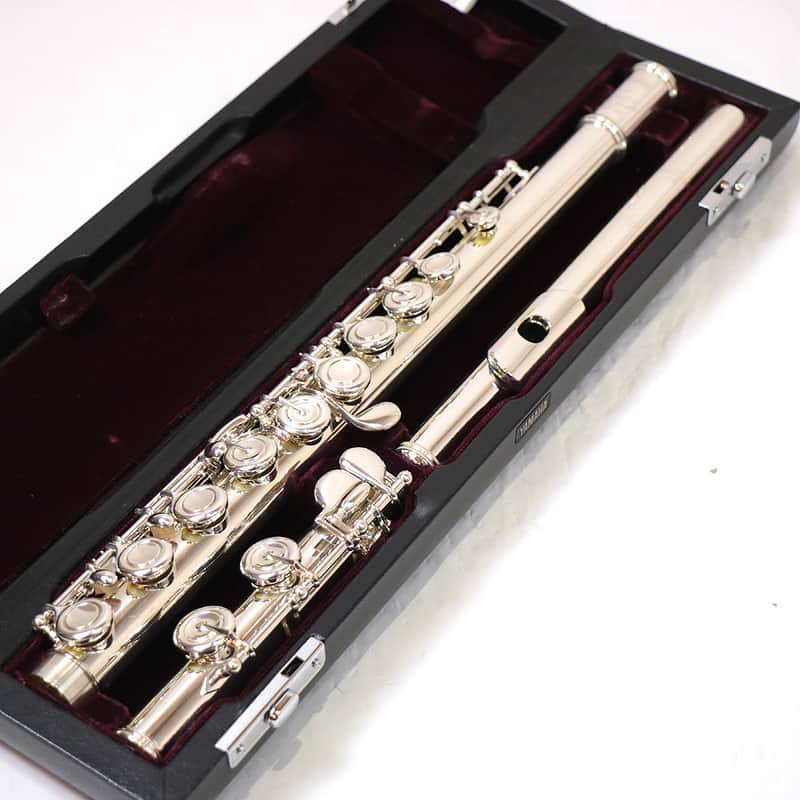 YAMAHA YFL-614 Silver-Body Flute [41538] (06/15) image 1