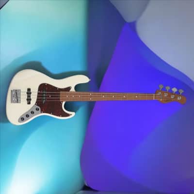Sadowsky MetroExpress 21-Fret Vintage J/J Bass, Morado Fingerboard, 4-String - Solid Olympic White High Polish image 3