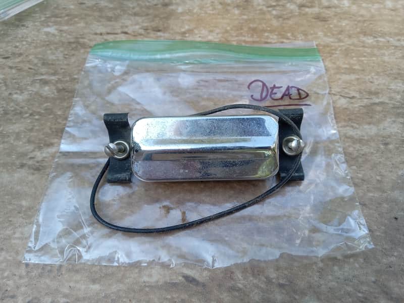 Vintage 1960's Kay Speed Bump Electric Guitar Pickup Project w/ Original Mounting Hardware! image 1