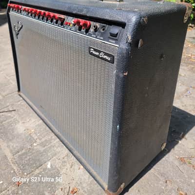 1989 Fender Power Chorus 2-Channel 2 x 65-Watt 2x12" Stereo Solid State Guitar Combo - Black image 2