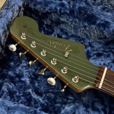 2025 Fender FSR Vintera II 50s Jazzmaster Olive Green Rosewood MAJOR American UPGRADES G&G Limited Edition image 12