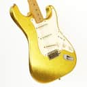 1959 Fender Stratocaster Vintage Strat Electric Guitar in Custom Color Gold Sparkle - Super Rare!
