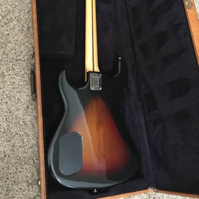 1981 Kramer Pacer Guitar Tobacco Burst "Strat Head" in excellent condition with OHSC image 16