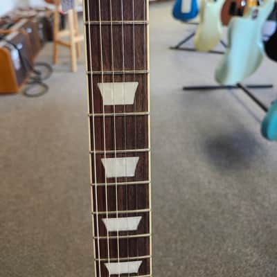 Used 2021 Epiphone Limited Edition 1959 Les Paul Standard w/ Neck Repair and Upgraded Pickups - Aged Honey Fade w/ Case image 7
