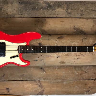 Fender Precision Bass with Rosewood Fretboard 1959 - 1964 - Red Refin image 2