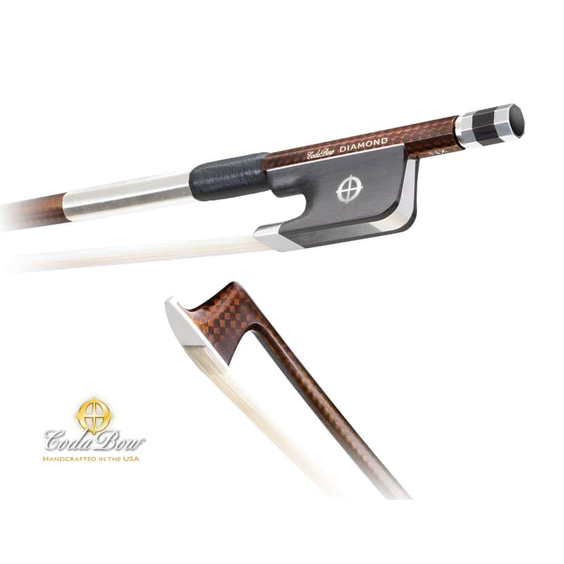 CodaBow CodaBow Diamond NX Carbon Fiber Viola Bow image 1