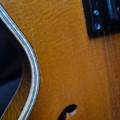 2022 Lombardozzi 15.5" Hollow-body Archtop Guitar w/ OHSC image 6