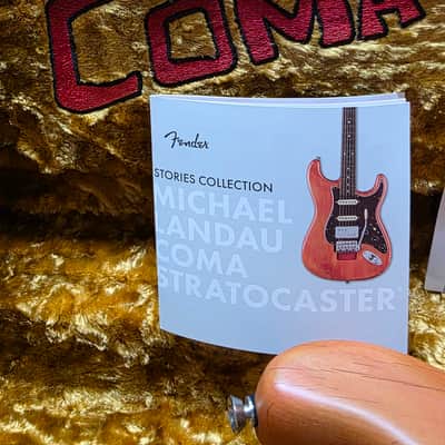 Fender Michael Landau Coma 1959 Stratocaster BRAND NEW Stripped Dakota Red! Custom Floyd Rose route from factory! Ultimate American 50s Reissue USA Super Strat HSS Guitar image 15