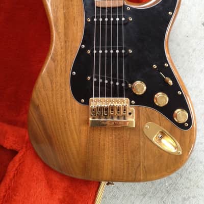 Fender Walnut Strat 1982 Natural Walnut w/Original Tweed Case! image 2