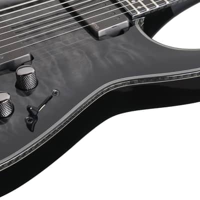 Schecter Hellraiser Hybrid C-8 Trans Black Burst image 5