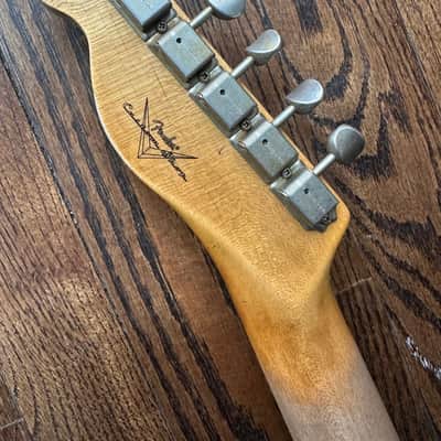 2024 Fender Custom Shop ‘64 Telecaster Relic (7.5lbs) - Natural Blonde w/ OHSC image 9