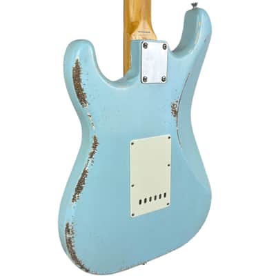 Fender MJT 62 Reissue Stratocaster - Sonic Blue - Heavy Relic image 5