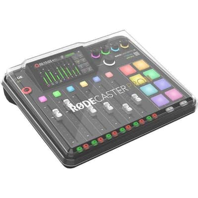 Rode RODECaster Pro II Integrated Audio Production Console with RODECover II, SanDisk 32GB microSD Card and StreamEye Polishing Cloth image 7