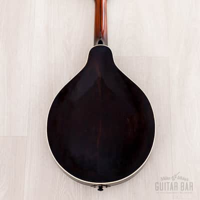1919 Gibson Style A-2 Vintage A-Style Carved Top Mandolin Sheraton Brown w/ Faultless Case image 3